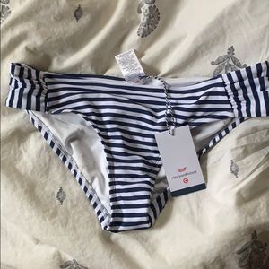 NWT VINEYARD VINES STRIPED BIKINI BOTTOM